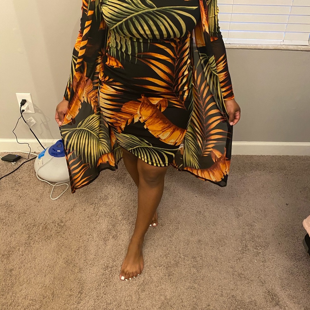 tube dress set